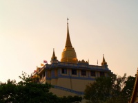 Golden Mount At Wat Saket , Bangkok