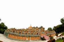 HDR Images Of Pagoda In Wat Pa Kung