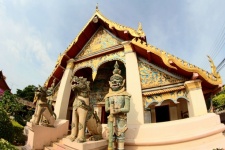 HDR Images Of Wat In Chiang Khan ,Loei
