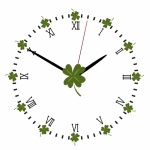 St. Patrick&039;s Day Clock