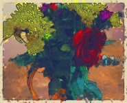 Flower Bouquet Painting