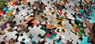 Puzzle Pieces Background