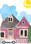 Watercolor Home