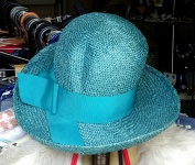 Ladies Hat In Thrift Shop