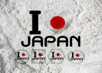 Love Japan Flag Sign Heart Symbol