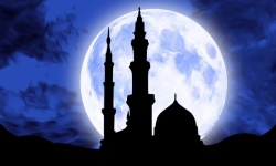 Mosque Masjid Moon Eid Ramadan