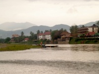 Nam Song River In Vang Vieng, Laos
