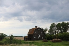 Old Barn On A Farm