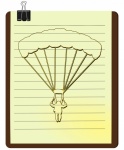 Parachute Balloon Sky Diver