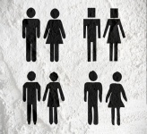 Pictogram Man Woman Sign Icons