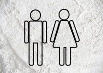 Pictogram Man Woman Sign Icons On Wall