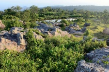 Stone Landscape On Phu Rua Mountain