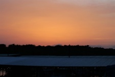 Sunset Over Lake Marina