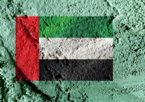 The United Arab Emirates Flag UAE