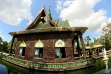 Wat Lan Kuad, Srisaket, Thailand