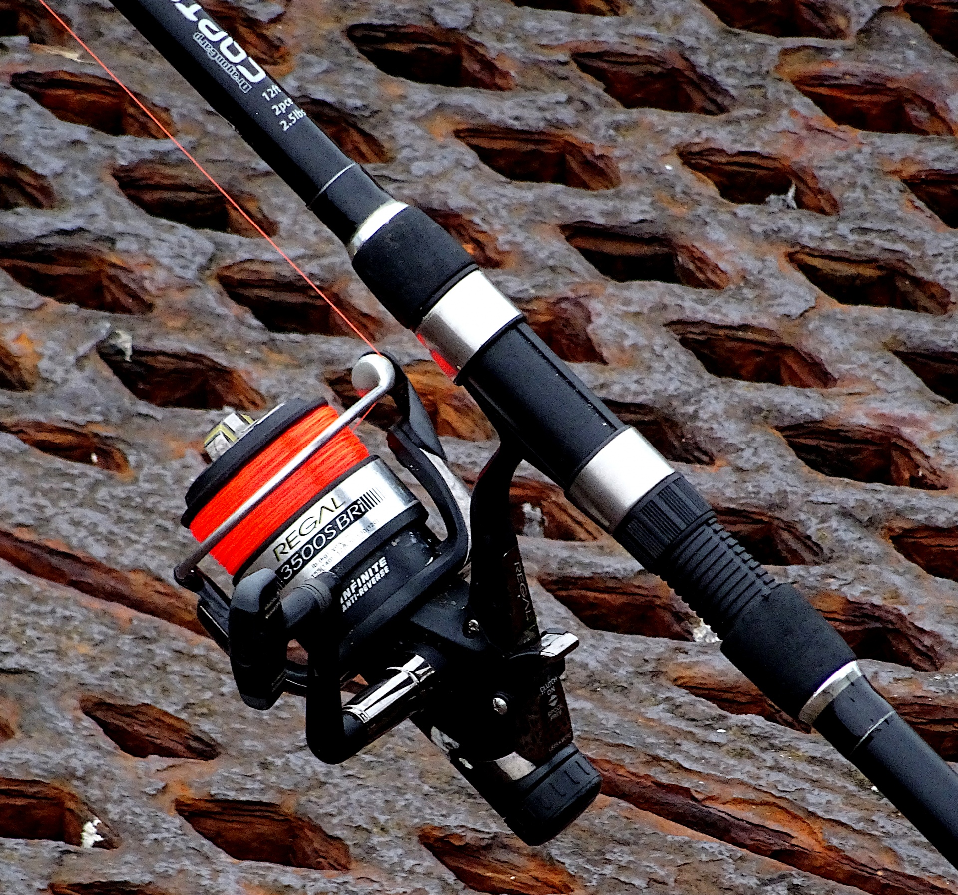 Fishing Pole Reel And Line