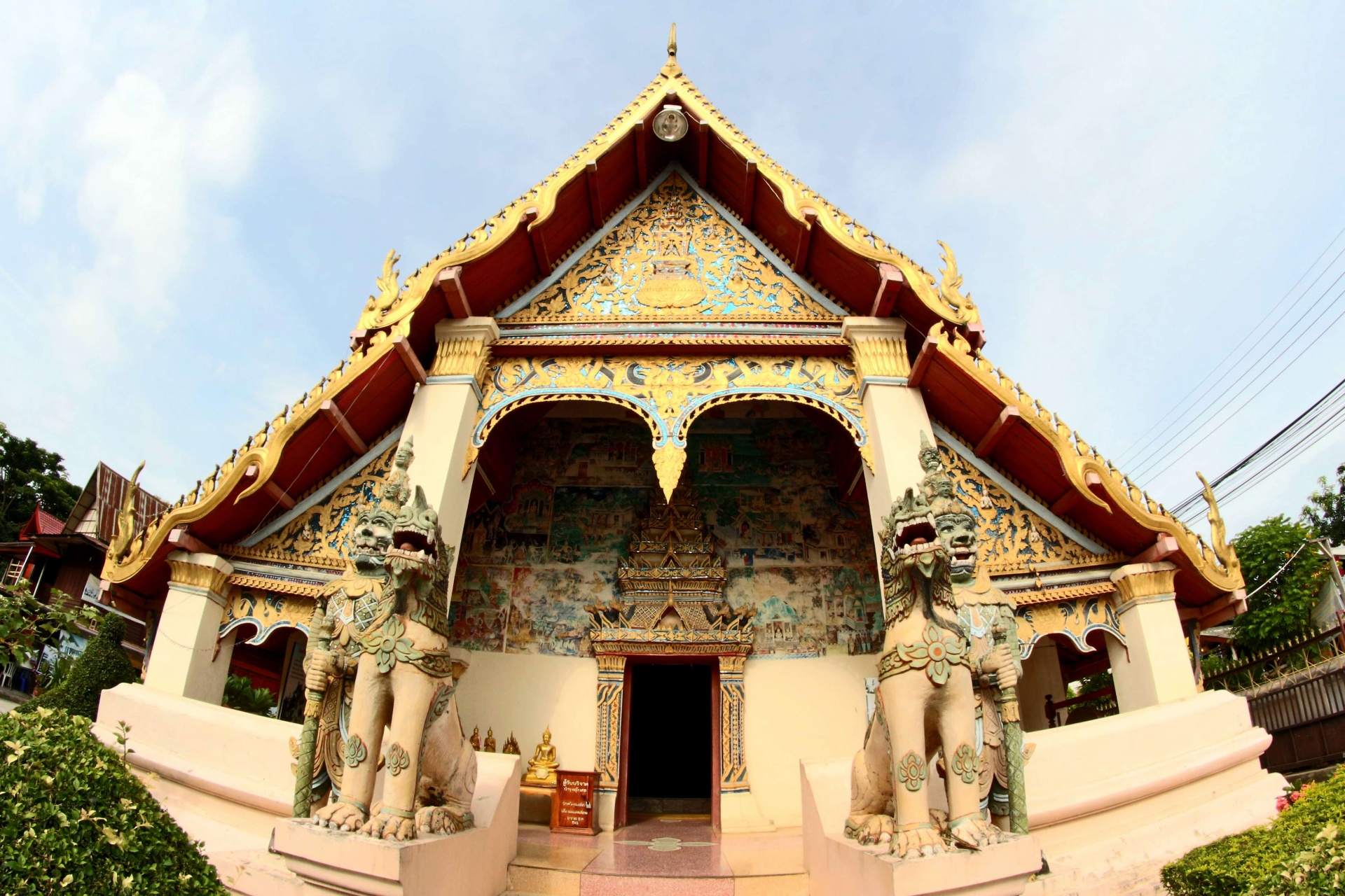 HDR Images Of Wat In Chiang Khan ,Loei Free Stock Photo - Public Domain ...