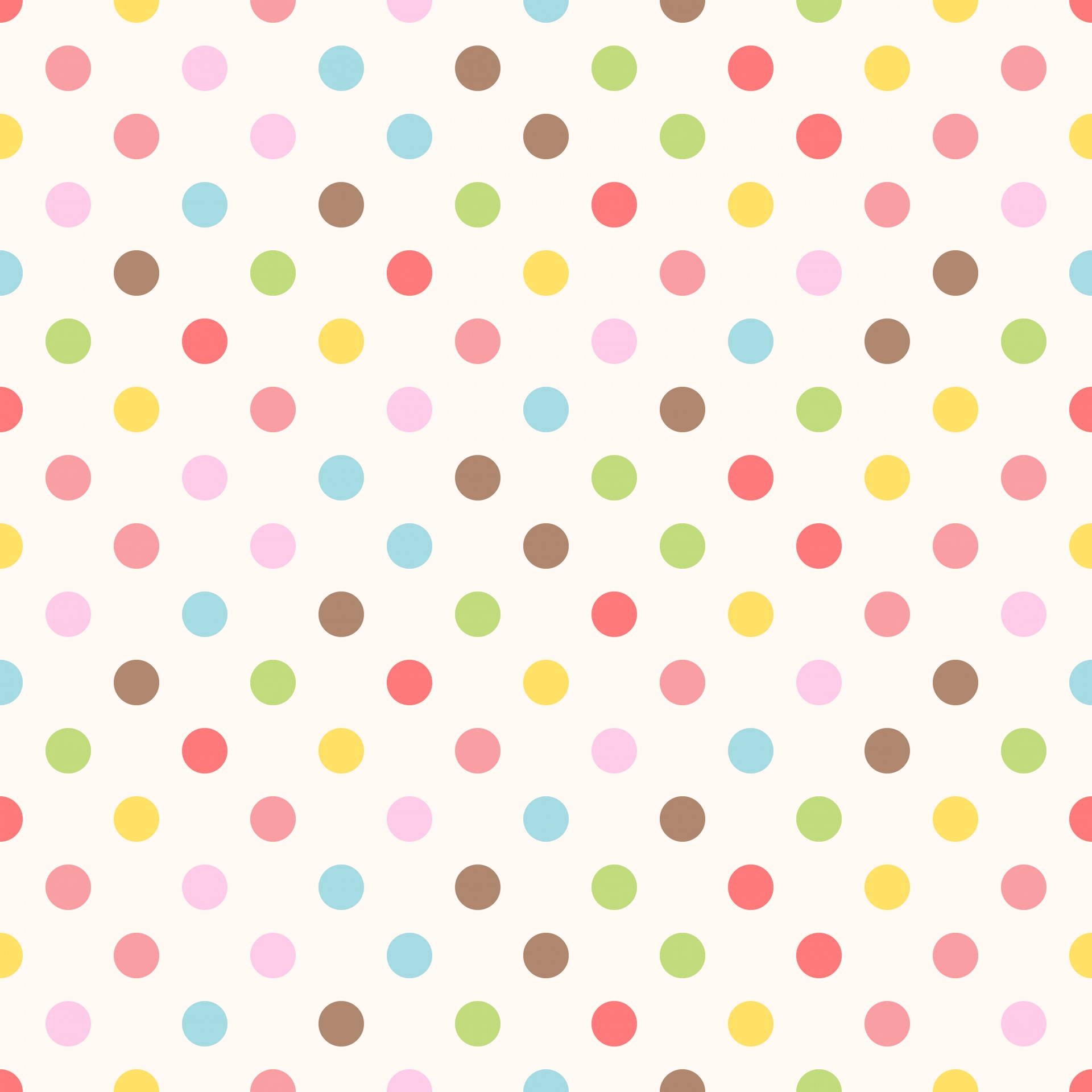 Polka Dots Background Cute