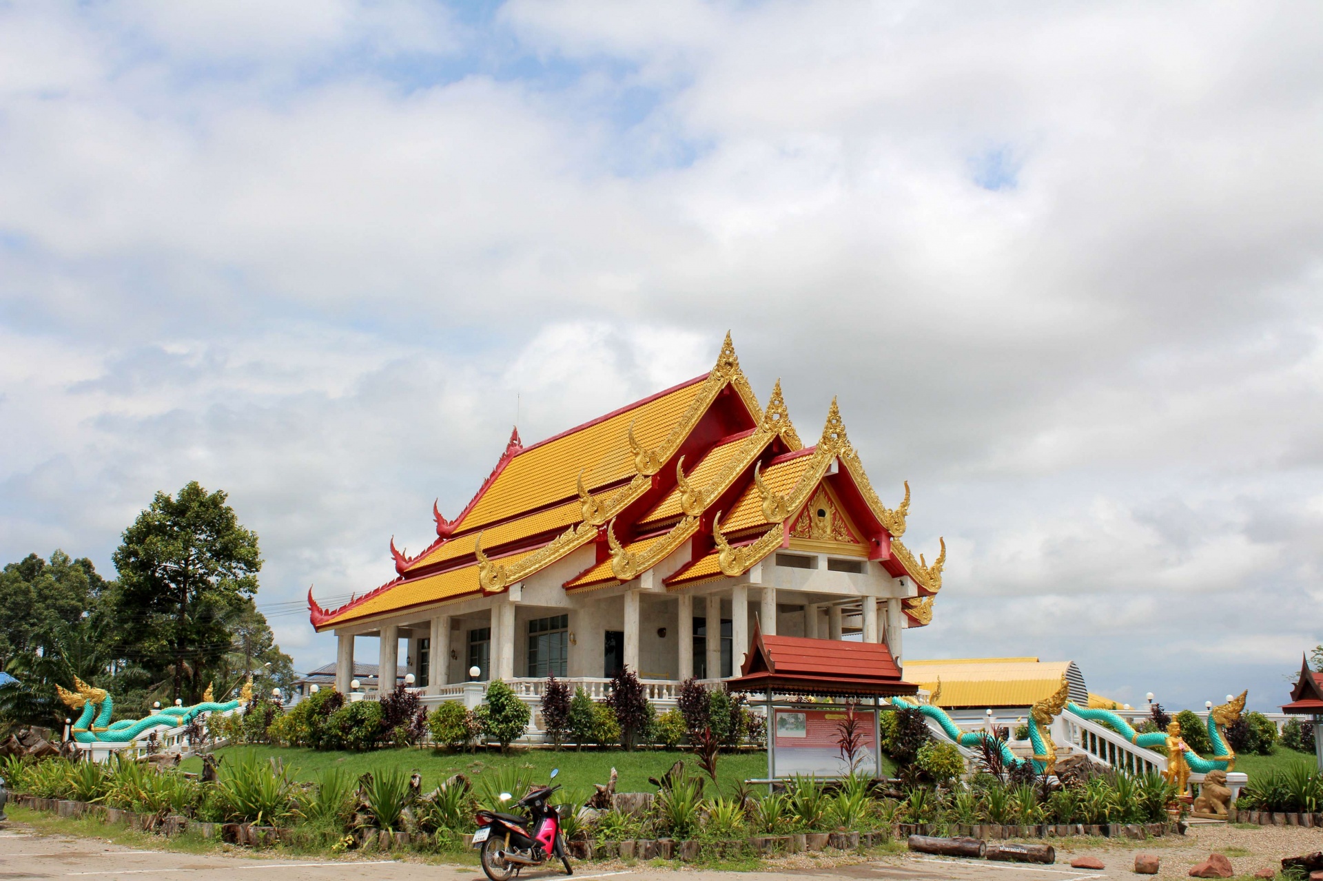 Wat Ahong Temple At Nong Khai, Thailand