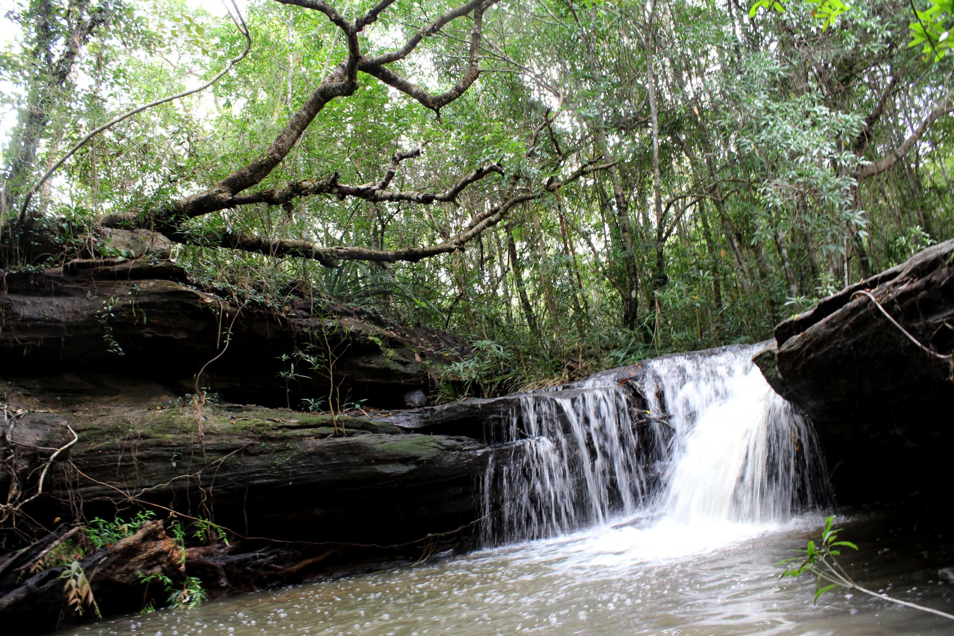 Waterfall. National Park In Ubon Ratchat