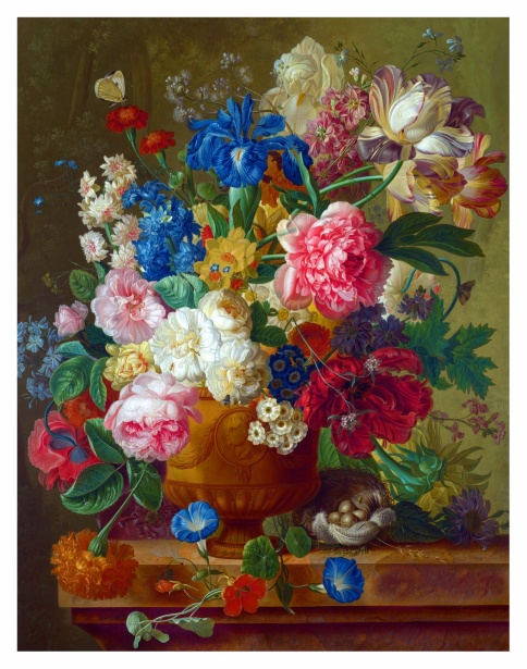 Květinová váza umění vintage květiny Stock Fotka zdarma - Public Domain  Pictures