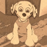 Woodcut 001 - DOG