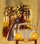 Volkswagen Beetle Poster