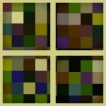 Grid Of Squares Background