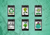 Mobile Phone Apps Eco Concept Idea