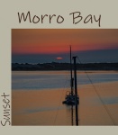 Morro Bay At Sunset Poster