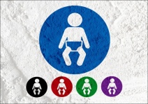 Pictogram Baby Icons Sign