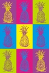 Pineapple Pop Art Poster