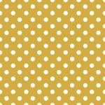 Polka Dots Gold White
