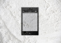Smart Phone Symbol On Wall