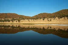 Symmetrical Reflection Of Lake