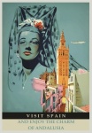 Travel Poster Spain Vintage