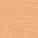 Wonky Lines On Orange Background