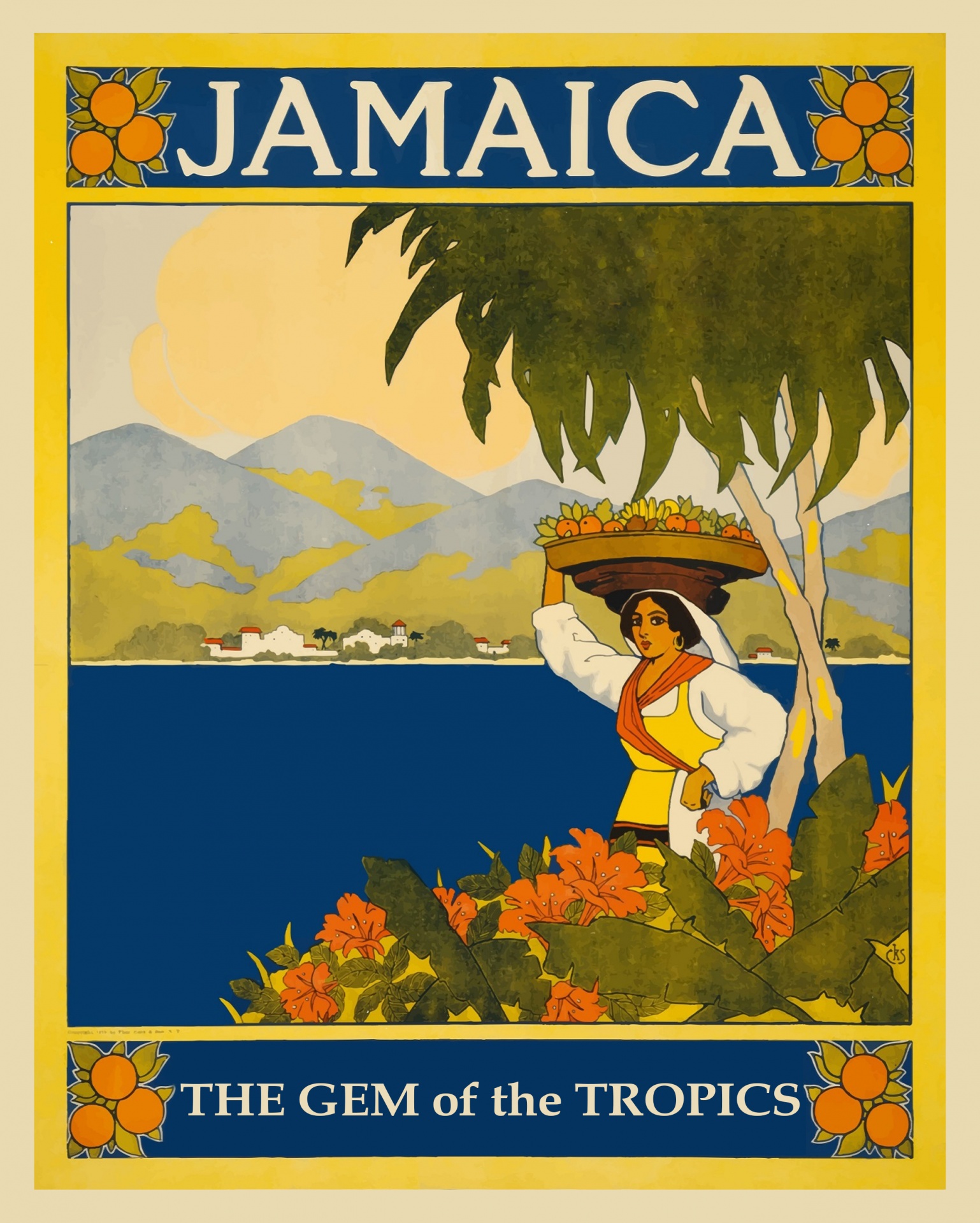 Jamaica Travel Poster
