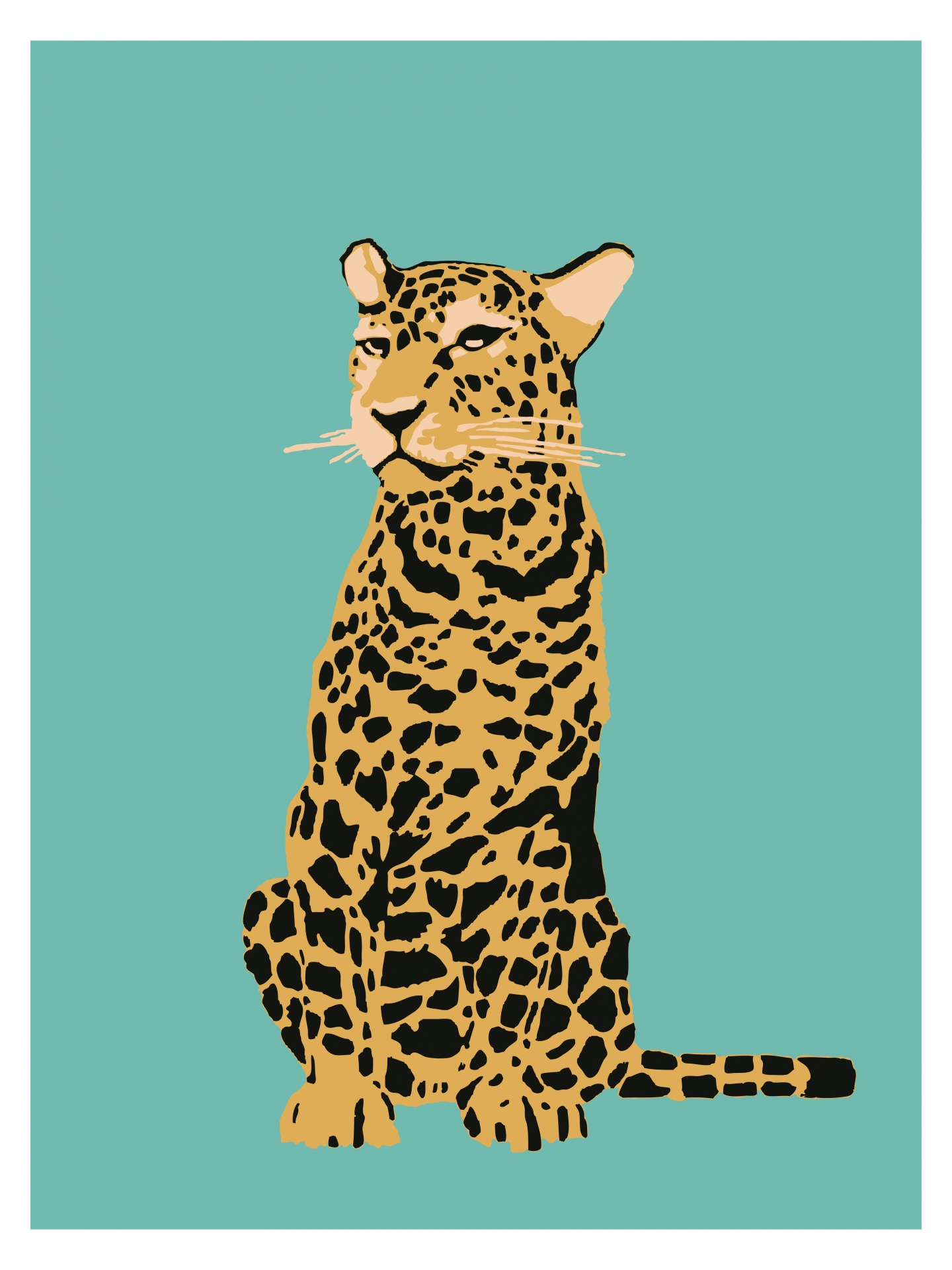 Leopard Poster Print