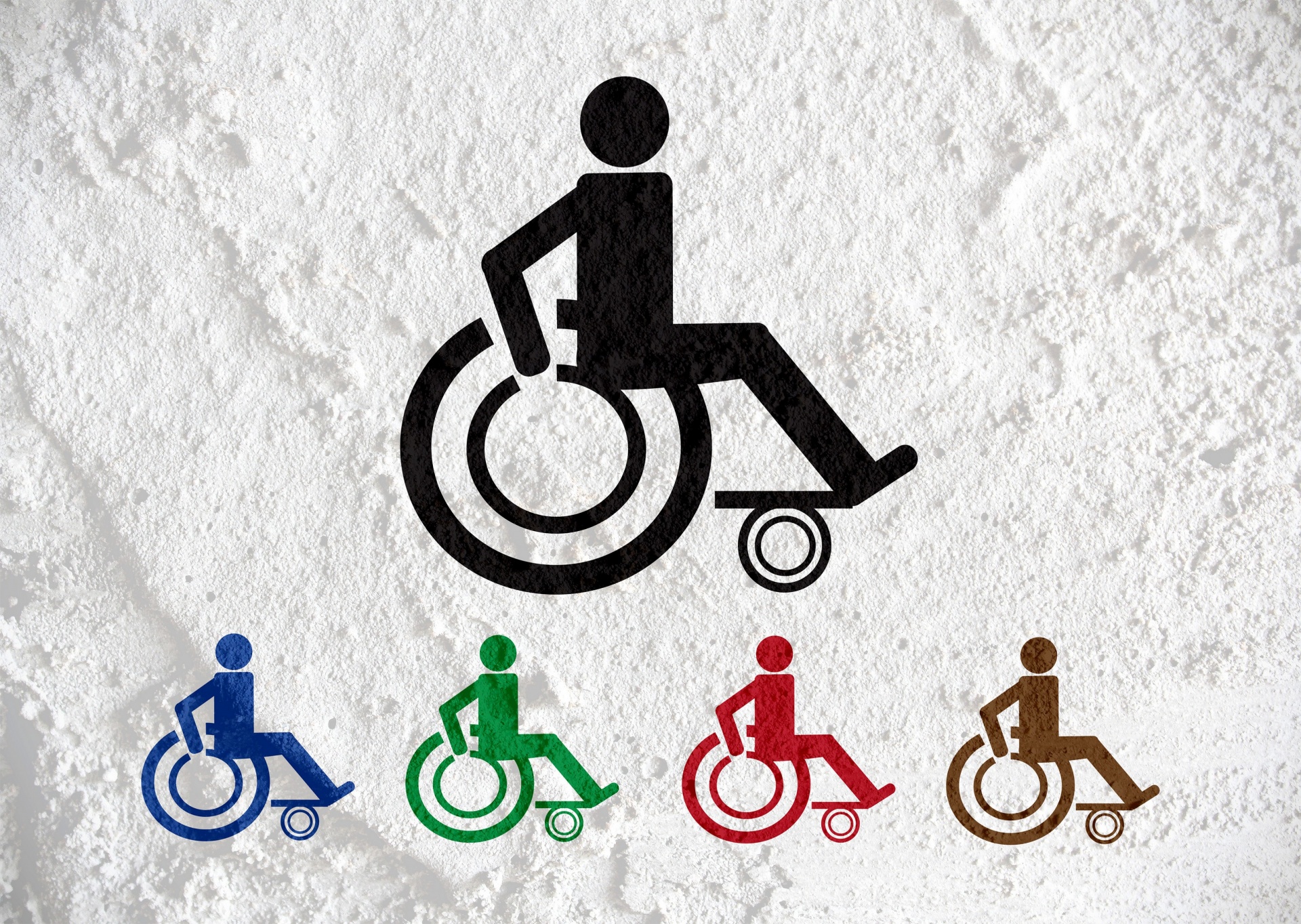 Restrooms For Wheelchair Handicap Icon