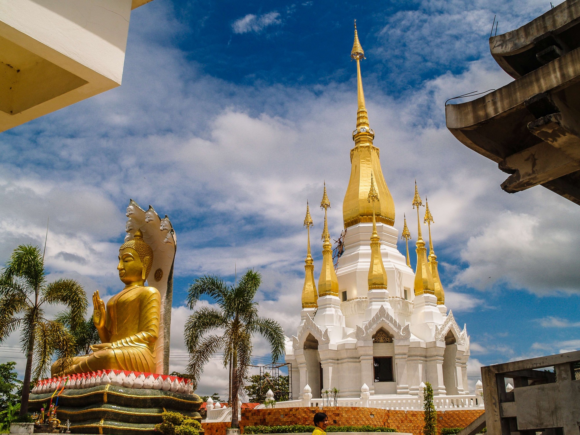 Wat tham kuha sawan, Thai temple, Ubon ratchathani province, Thailand