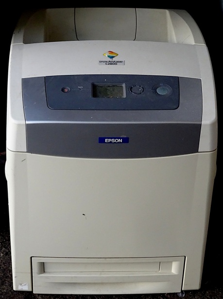 Old Epson AcuLaser C2800 Printer Free Stock Photo - Public Domain Pictures