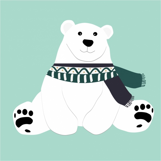 Šátek na lední medvěd Stock Fotka zdarma - Public Domain Pictures