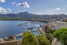 Calvi Harbour, Corsica, France