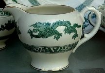 Chinese Dragon Milk Jug