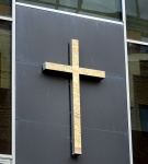 Cross Above Church Doors