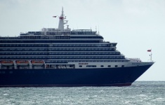 Cunard Ship Queen Victoria Bow