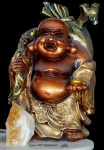 Cute Fat Buddha Statuette