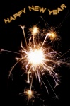 Happy New Year Sparkler