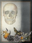 Skull Day Of Dead Notepaper